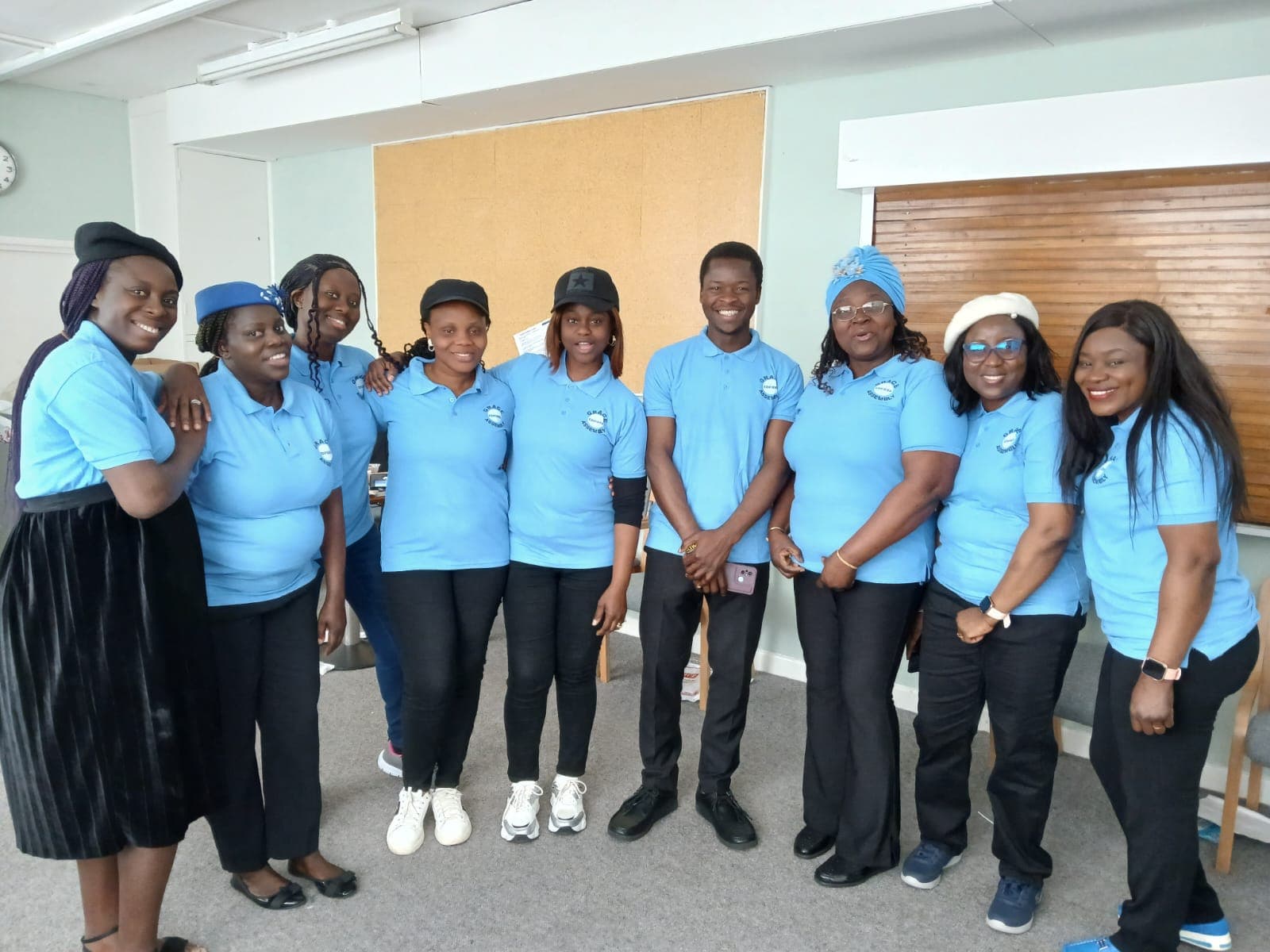 Children's ministry team members together